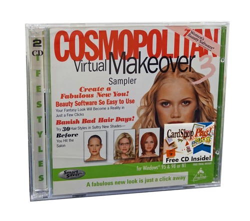 Cosmopolitan Virtual Makeover 3 - CD-Rom Sampler - Try 30 different hair styles - 第 1/2 張圖片