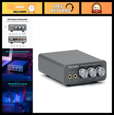 Mini Hi-Fi Gaming DAC Headphone Amplifier - USB Type C/Optical/Coaxial to RCA/3.