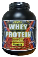 Nature's Research Whey Protein (5lb) - Vanilla