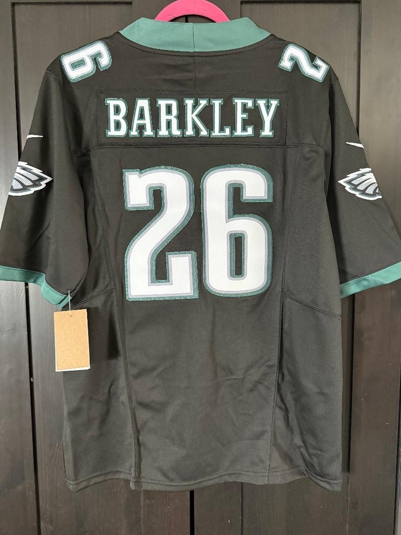 Philadelphia Eagles Saquon Barkley Jersey #26 Black NWT