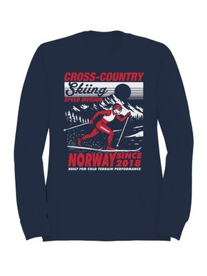 Norway Cross-Country Skiing Speed Men's Sweatshirt