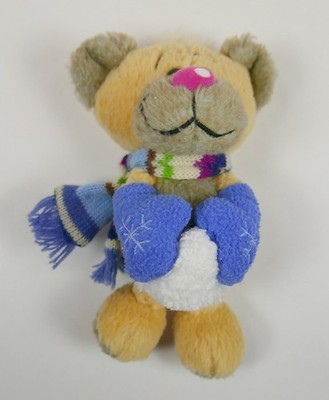 Diddl Pimboli 5'' Mini Bear Depesche Plush Stuffed Animal Germany Great Condition