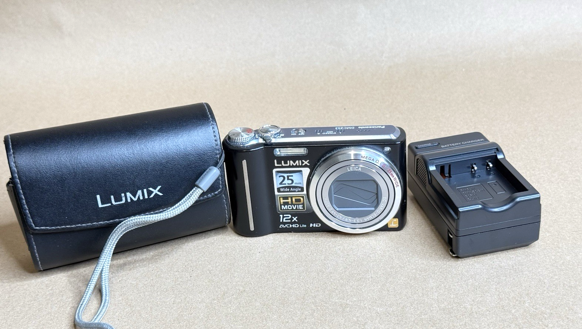 LUMIX DMC-TZ7 ブラック Panasonic Digital Camera Lumix TZ Series DMC-TZ7 Black 12x