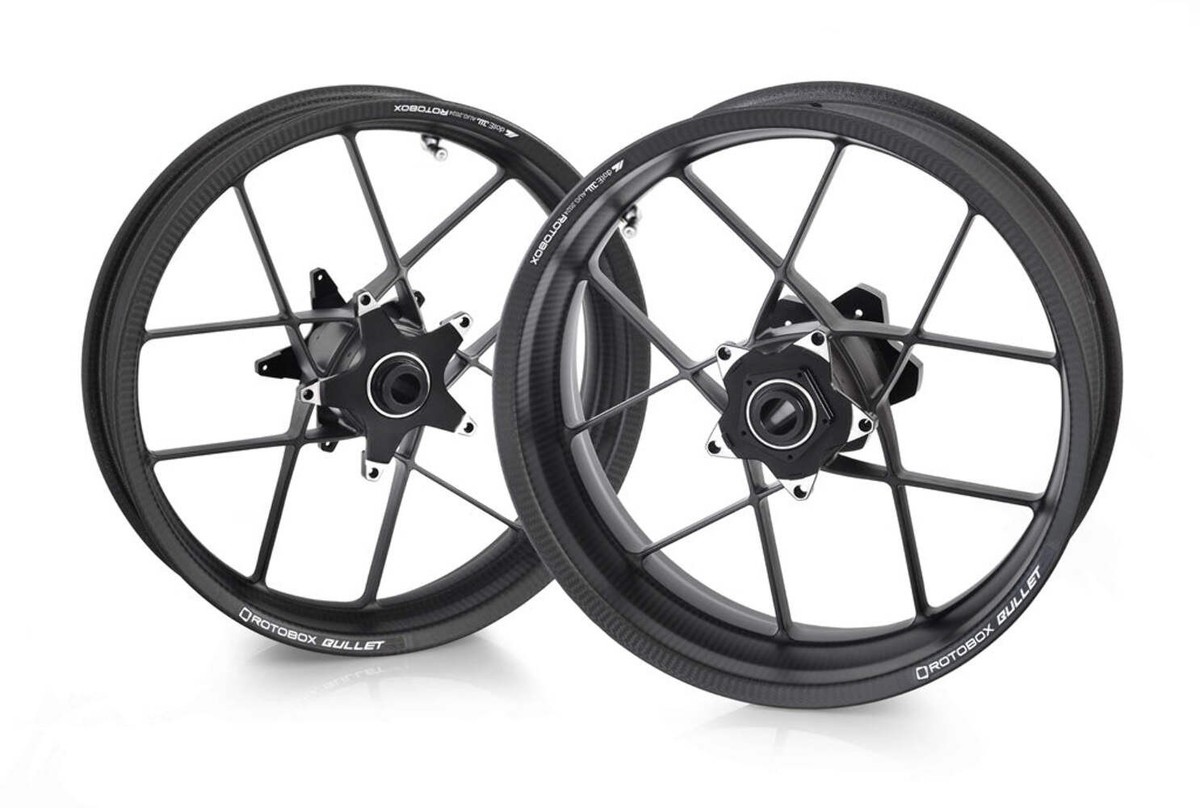ROTOBOX BULLET MATTE CARBON WHEELS KTM 990 SUPER DUKE 17X3.5/6 | eBay