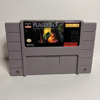 Flashback (Super Nintendo Entertainment System SNES) tested and working SNES