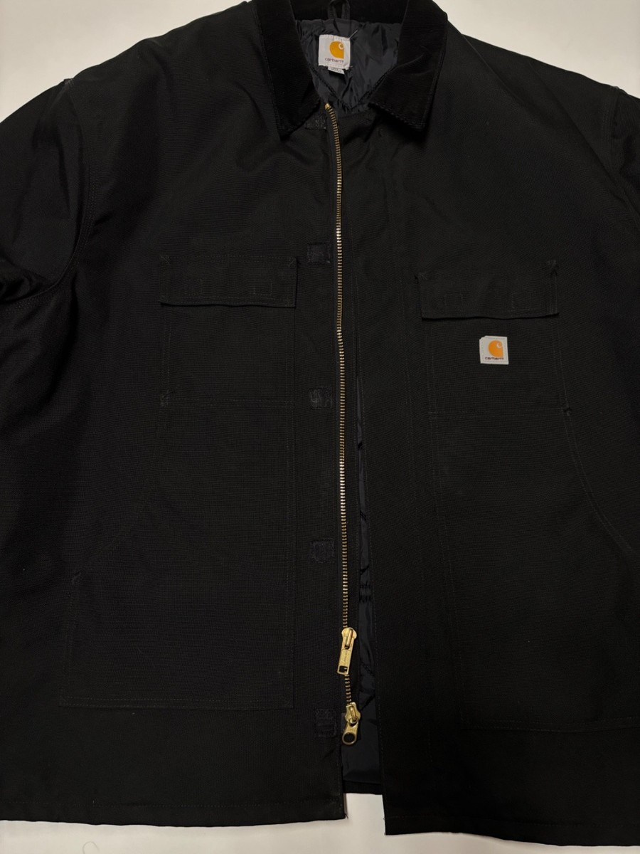 Carhartt Extreme Black Work Jacket 4XL Tall C55 BLK | eBay