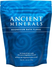 Magnesium Bath Flakes of Pure Genuine Zechstein Chloride - Resealable Magnesium