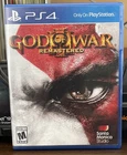 God of War III: Remastered (Sony PlayStation 4 PS4, 2015) VG