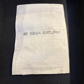 SEGA Saturn Model 2 System Console Official Authentic OEM Instruction Manual 