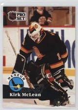 1991-92 Pro Set French Kirk McLean #603 0a4