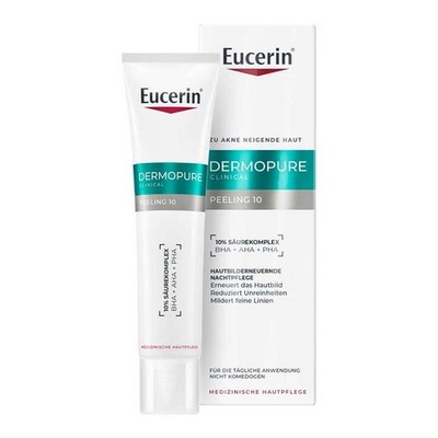 Eucerin Dermopure Clinical Peeling 10 Nachtcreme · 40 ml · PZN 19729821