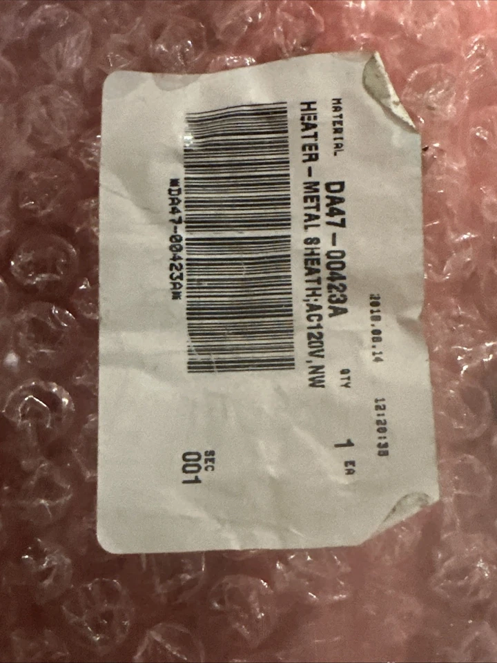 Nuevo Genuino OEM DA47-00423A Samsung Refrigerador Calentador-Funda de Metal DA47-00423A Foto 2 de 2