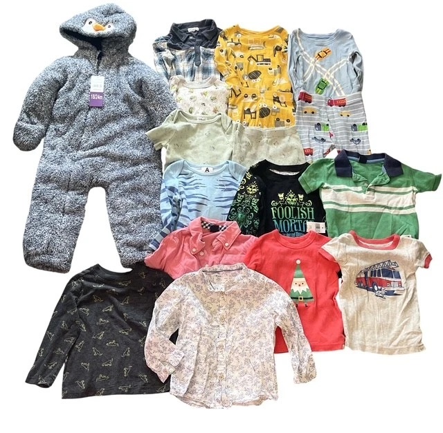 Baby Boy Clothes Lot 9M Nike Adidas Nordstrom Carter’s 14 Pc Bundle 9 Months