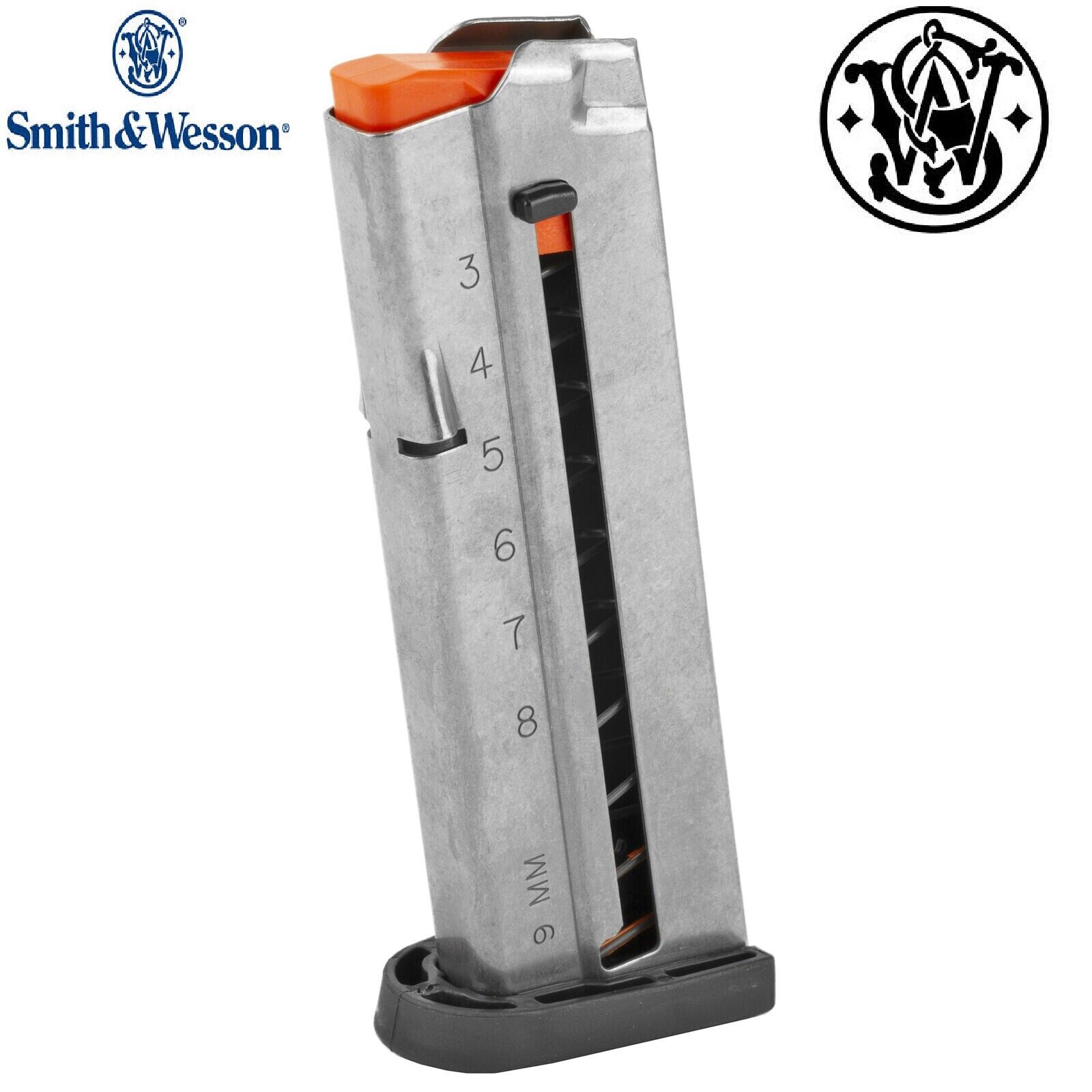 Smith & Wesson S&W M&P SHIELD EZ EASY M2.0 9MM 8 Round Rd Magazine MAg 3012704