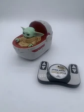 Star Wars: The Mandalorian Baby Yoda 9" Grogu & Hover Pram Radio Remote Control