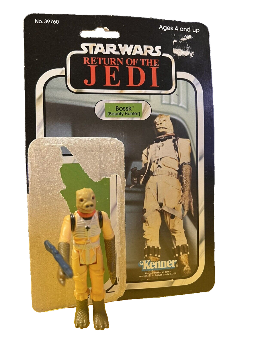 Star Wars Return of The Jedi, Bossk (Bounty Hunter), 1983 Kenner