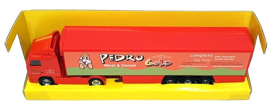 Corgi 1/64 Scale Diecast TY86715 - Volvo Curtainside Trailer Truck - Pedro - Image 4 of 4