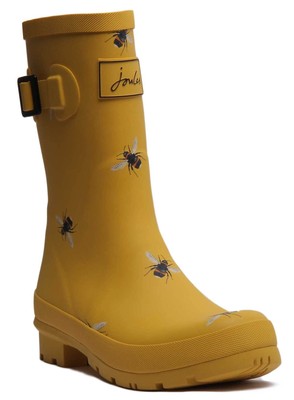 yellow bee wellies