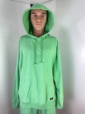 Champion Green Tracksuit Men L Track Jacket with Track Shorts