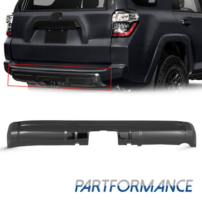 For 2014-2023 Toyota 4Runner TRD Off-Road Rear Bumper Valance Cover Glossy Black