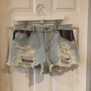 forever 21 ripped shorts