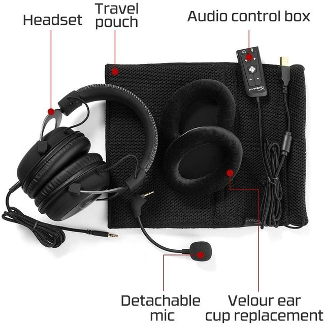 HyperX Cloud II Gaming Headset - Grey 