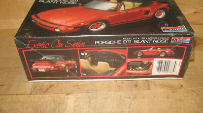 Vintage Monogram Exotic Car Series 1:24 Porsche 911 Slant Nose