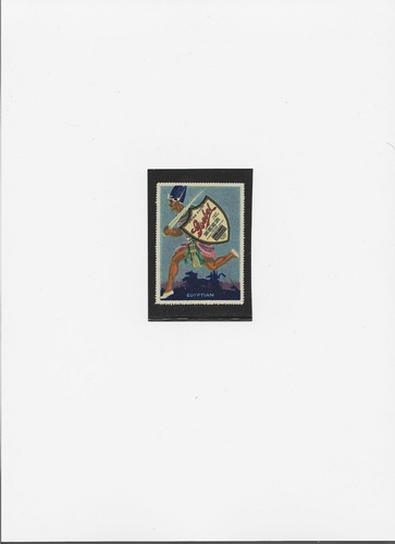 CINDERALLA STAMP "Egyptian-Globel Beer, Detroit MI ." HNG F-VF