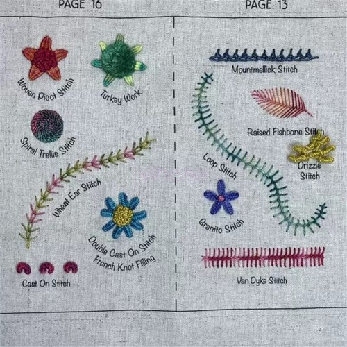 DIY Stit ch Book Embroidery Sewing Book Essentials for Embroiderers Beginners - Picture 7 of 16