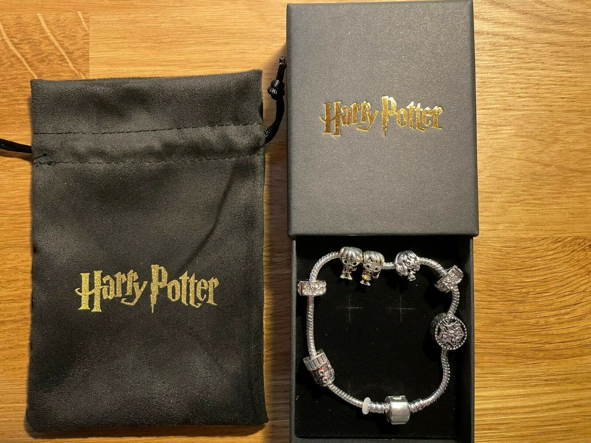 Harry Potter Bracelet Charms, Hogwarts Chain Box And Clutch