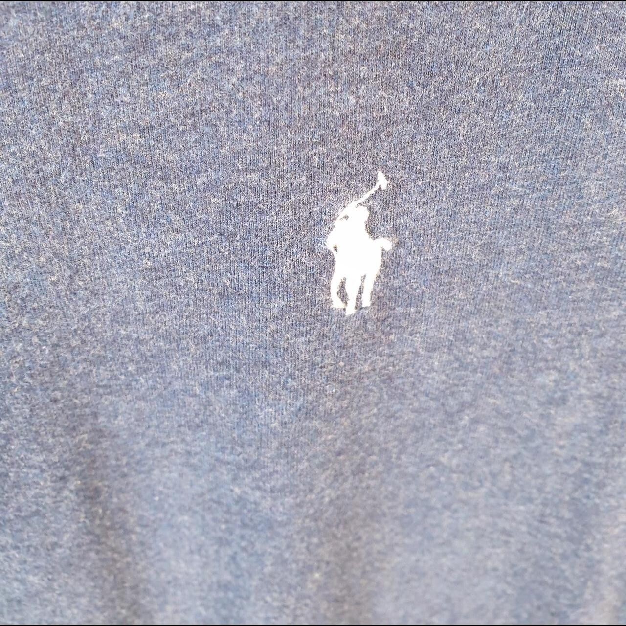 Polo Ralph Lauren vintage uomo grande blu ricamata pony personalizzata slim