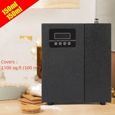 Air Scent Machine for Home Cover 100 m Area with Powerful Smell Outlet Black.