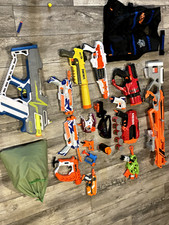 nerf gun collection  ammo bag