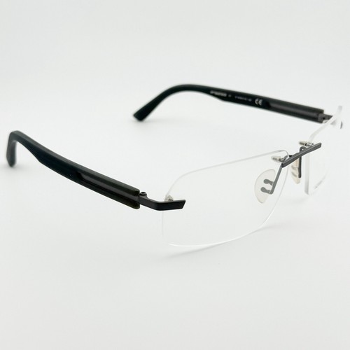 NEW AUTHENTIC PORSCHE DESIGN Rimless Eyeglass P’8233 S1 D Italy Titanium Rubber - Picture 5 of 15