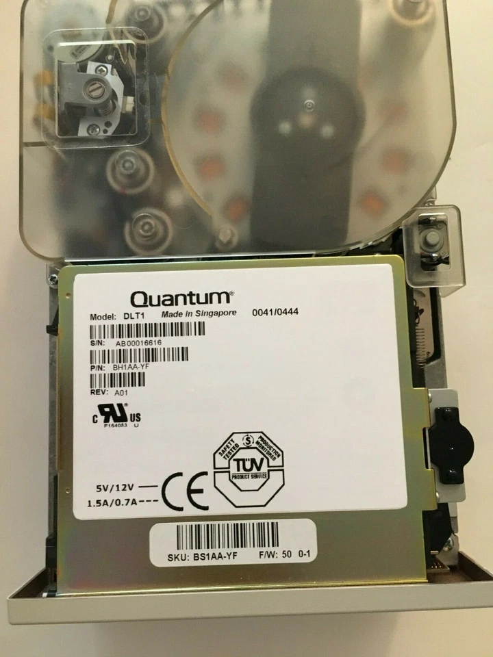 NEW QUANTUM DLT1 BH1AA-YF INTERNAL 40/80 GB SCSI LVD TAPE DRIVE  - Image 3 of 4