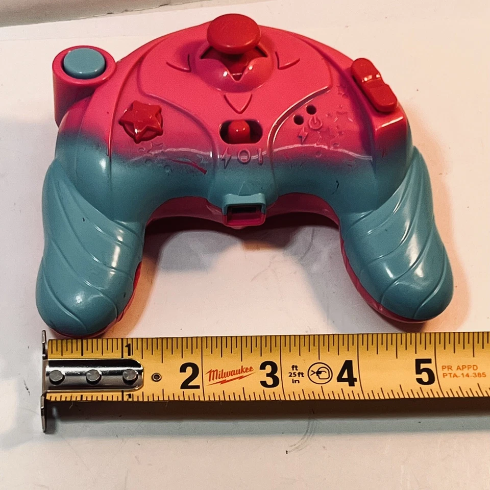 Barbie hoverboard DLV45T 2.4 GHz Pink Blue Remote control only Light Tested ONLY - Image 3 of 4