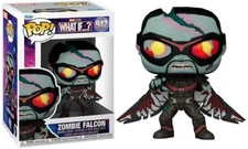 *NEW* Marvel What If: Zombie Falcon POP Vinyl Bobble-Head + Box Protector