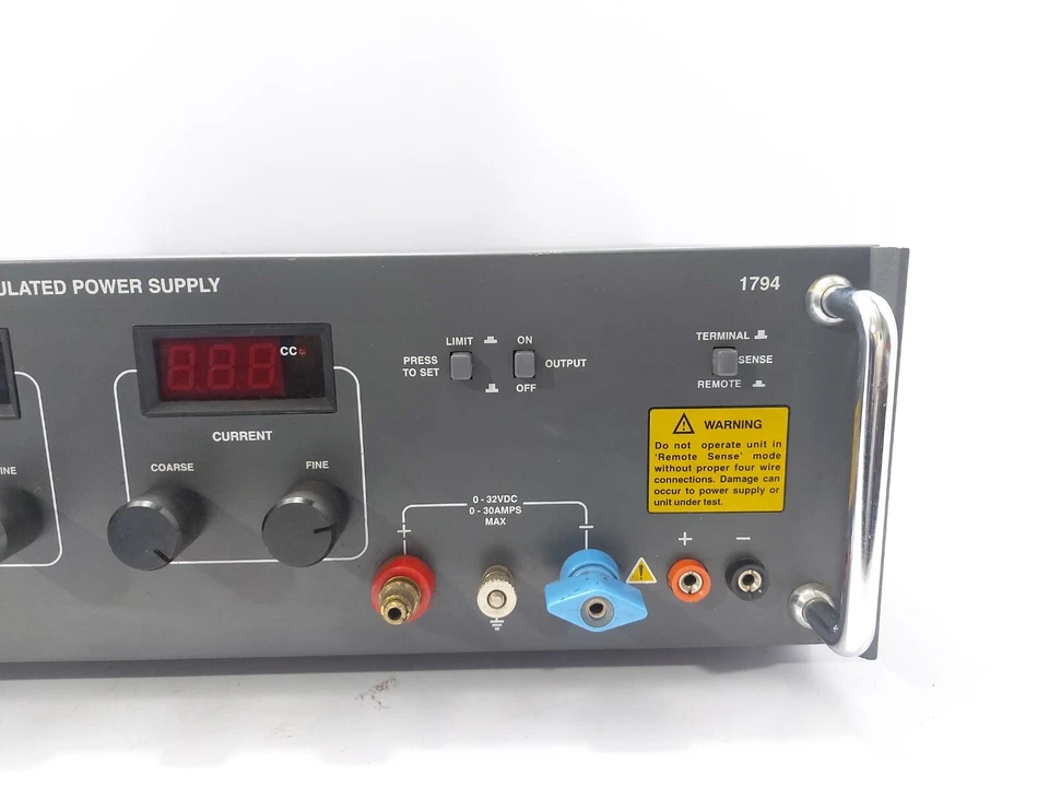 BK Precision 1794 High Current DC Regulated Power Supply - Image 3 of 4