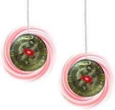 Kole Imports 2pk LED Light Up Yo-Yos Glow in The Dark for Kids