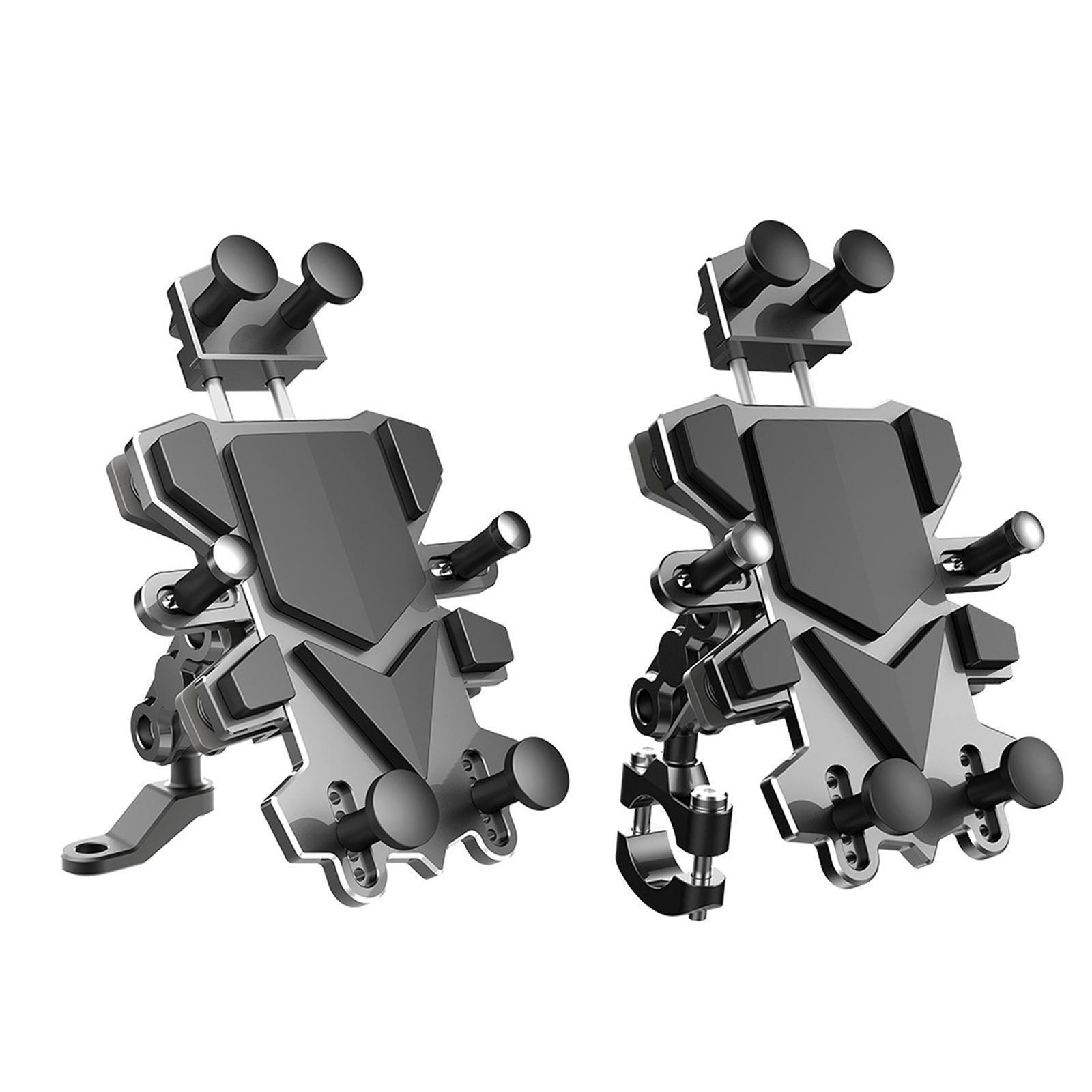 Motorcycle Phone Mount Easy Installation Riding Accessory Bike Phone Holder