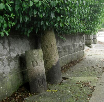 Photo 6x4 Old Boundary Markers on Beacon Park Road Plymouth Two boundary  c2012