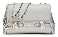 Guess Eco Ali Convertible Xbody Flap Bag Schultertasche UmhäNgetasche Pewter