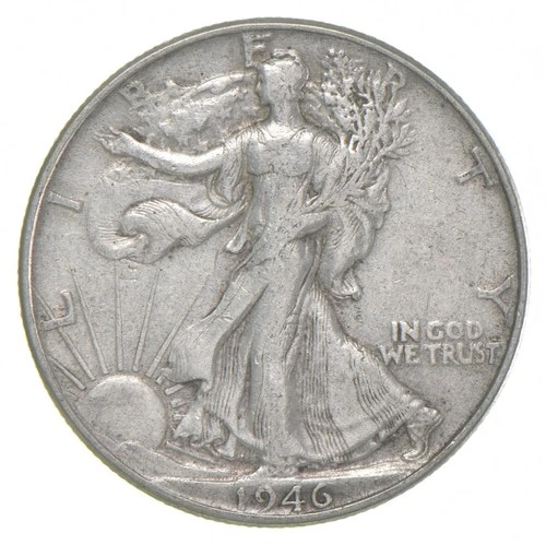 1946 XF Walking Liberty Half Dollar 90% Silver *6904