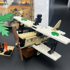 LEGO Adventurers Treasure Raiders 5909/5948/2879 w/ Mummy Storage Case COMPLETE