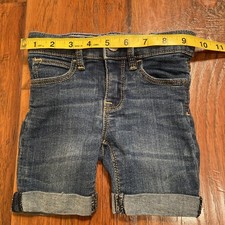 Baby Gap Girl  s 18-24 Month Bermuda Jean Shorts Cotton Spandex