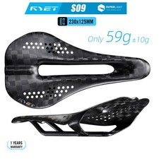 12K Carbon Ultralight Bike Saddle 59g Bike Unisex Racing for MTB Gravel Road