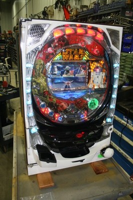 Star Wars Pachinko Machine Japanese Slot Machine Pinball RARE Darth Vader R2D2