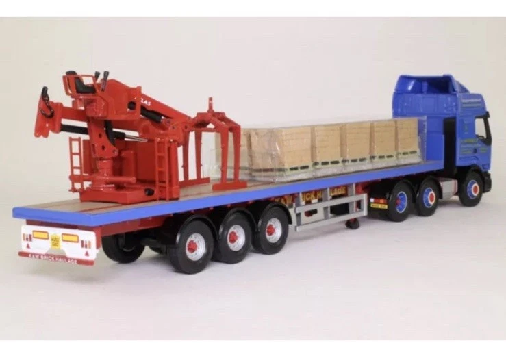 Corgi CC12109; Renault Premium Crane Trailer & Load, Keedwell; 1.50 NEW BOXED - Image 2 of 2