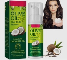 Hair Mousse for Curly Hair Styling Moose for Curling Hair Hold Anti Frizz