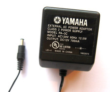 Yamaha PA-3 C 12 Volt Power Supply for Keyboards  Drum Pads Genuine Yamaha Part